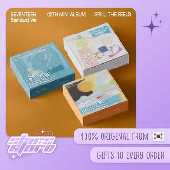 Seventeen 12-й мини-альбом [SPILL THE FEELS] (Стандартная версия.) (Случайная версия) Random Ver.
