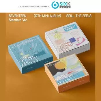 SEVENTEEN 12th Mini Album [SPILL THE FEELS] (Стандартная версия) FEEL BLUE Ver