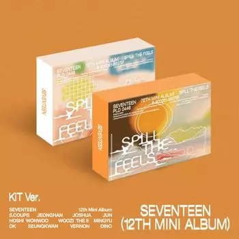 SEVENTEEN 12th Mini THE FEELS — это цифровой альбом, в комплект не входит CD [SPILL (КиТ вер.)] (Корейская версия) Этот (требуется приложение)
