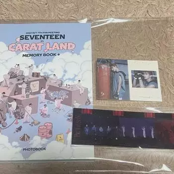 Seventeen 7th 2023 Fan Meeting Caratland Памятная книга Svt Caratland