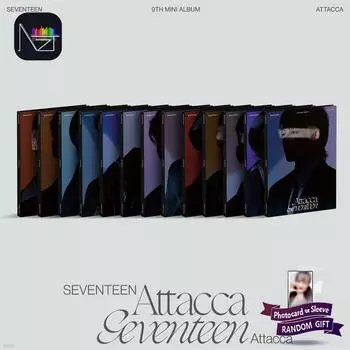 SEVENTEEN - Девятый мини-альбом SEVENTEEN Attacca (CARAT ver.) RANDOM 1PCS