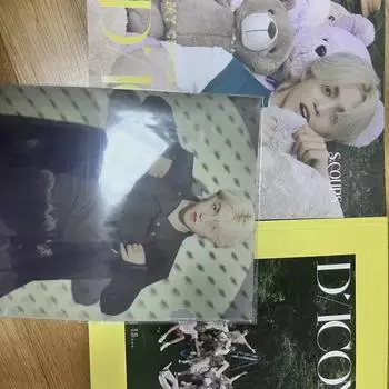 Seventeen Escoops D-icon Журнал и распродажа наклеек