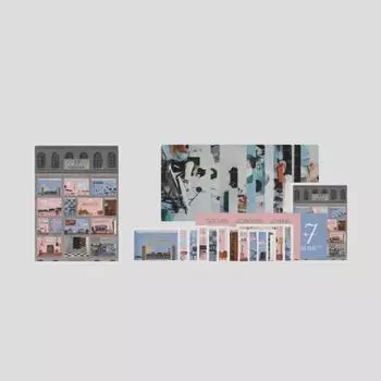 Seventeen Фотокарточка Наклейка