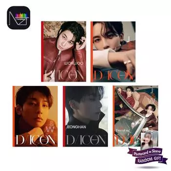 SEVENTEEN JEONGHAN, WONWOO Обложка : DICON ВЫПУСК № 17 : Просто, двое из нас! WONWOO B TYPE