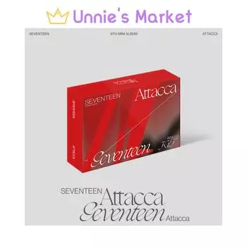 SEVENTEEN - комплект Attacca, версия. Альбом + подарок 1ea