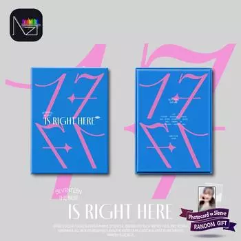 SEVENTEEN Лучший альбом «17 IS RIGHT HERE» -DEAR Ver.- 1PCS