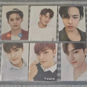 Seventeen Mingyu Wemake You Moshi Moshi Sepcafe Poka Seventeen Mingyu