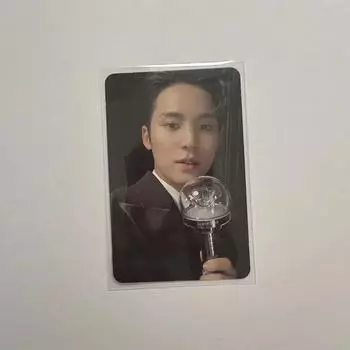 Seventeen Minkyu Американский тур Прямо Здесь, В Нас. Carat Zone Фото Корзина Зона Фото Карточка