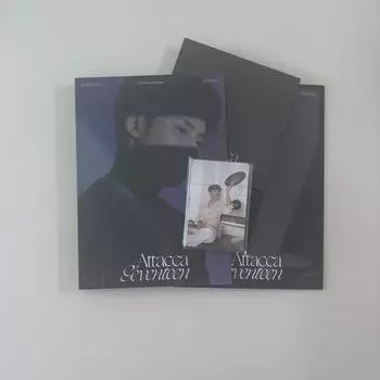 Seventeen Minkyu Ataka Carat Binder Фотокарта Foca
