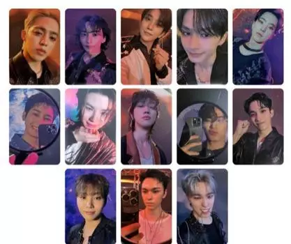 Seventeen Random Photo Card SEVENTEENTH HEAVEN Regular Carat Reservation Privilege Special Gift Edition