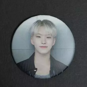 Seventeen Right Here Japan Lighthere Japan Can Badge Hoshi
