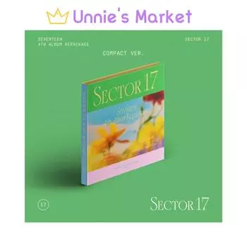 SEVENTEEN - SECTOR 17 COMPACT Ver. (случайный) + Бесплатный подарок RANDOM