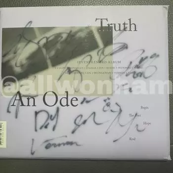 Seventeen Unoad Подписанный Альбом
