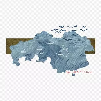 Северный Брабант Арль Термопереносная печать виниловые нашивки наклейки для одежды аппликации своими руками моющиеся нашивки