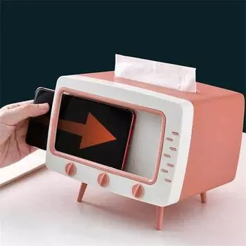 Северный креативный милый многофункциональный ящик для хранения салфеток, имитация коробки для салфеток для телевизора, журнального столика в гостиной, ресторана, коробки для сцеживания