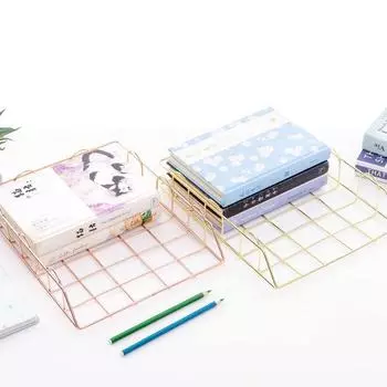 Северный Ветер Stackable Файл Стойка Металл Хранения Корзина Стойка Организатор Стойка Главная хранение