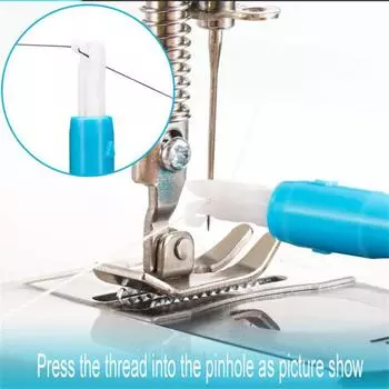Sewing Machine Needle Inserter Threader Stitch Insertion Tool Automatic Threader Quick Sewing Threader Needle Insertion Tool