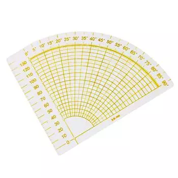 Sewing Tailor Transparent Acrylic Needlework Measurement Convenient with Exquisite Workmanship Measuring Tool Household Items