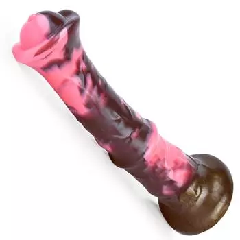 Секс-дилдо для женщин, дилдо с присоской для точки G, стимуляция настоящей чувствительной дилдо для мастурбации, жидкий силикон, коллекция лошадей N-PN5119