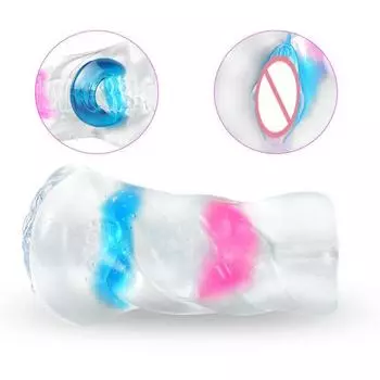 Секс-игрушка для мужчин, мягкая киска, секс-игрушки, прозрачная вагина, сильный вибратор для сосания, мужская чашка для мастурбации, секс-товары для мужчин, игрушки