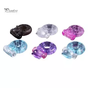 Секс-игрушка мужская силиконовая зодиакальная вибрирующая задержка эякуляции пенис-кольцо массажер one size