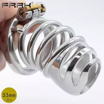 Секс-игрушки BDSM Kinky со встроенным замком Bird Metal Chastity Cage Большие мужские устройства для связывания с поясом Фетиш-игрушки на заказ Кольца для пениса Игрушки