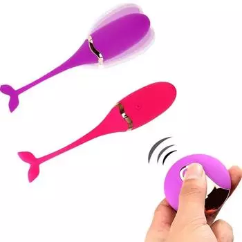 Секс-игрушки Беспроводной пульт дистанционного управления Вибрирующее яйцо Женский клиторальный стимулятор Эротическое яйцо Женский G-точка Вагина Массажер Взрослая игрушка