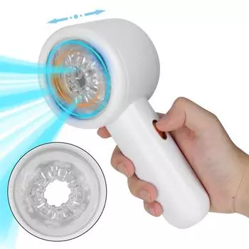 Секс-игрушки для мужчин, автоматические телескопические товары для взрослых, мастурбатор, чашка, искусственная вагина, настоящая киска, оральный минет, мягкий TPE