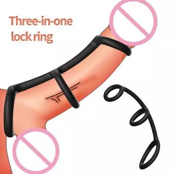 Секс-игрушки для мужчин Задержка эякуляции Кольцо для пениса Силиконовые долговечные кольца для пениса Эрекция пениса Кольцо для пениса Секс-игрушки A