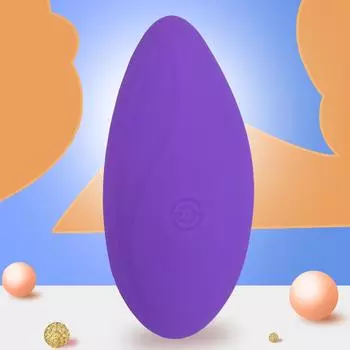 Секс-игрушки для взрослых, полностью пластиковая вибрирующая палочка, жидкая силиконовая вибрирующая палочка, мини-яйцо для прыжков для взрослых женщин 9.5cm