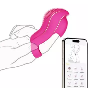 Секс-игрушки для взрослых с 9 режимами вибрации, 5 режимов приложения, вибратор для пальца для стимуляции точки G, клитора, анального отверстия, сосков, игрушки для взрослых для женских пар