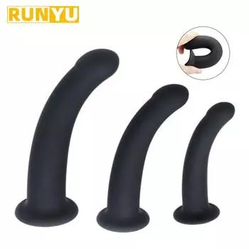 Секс-игрушки для взрослых, силиконовый анальный плагин для заднего двора, анальная полоска, анальный расширитель, унисекс, анальный фаллоимитатор, мастурбация, секс-игрушки S