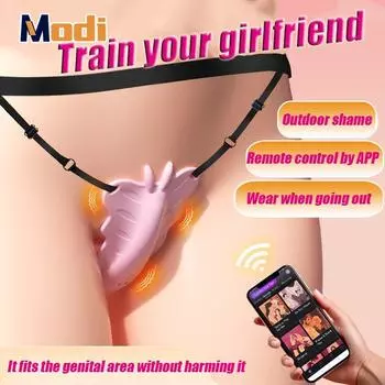 Секс-игрушки для женщин и пар, носимые трусики-вибраторы, взрослые клиторальные G-точечные вибраторы-бабочки, тихие дилдо, товары из секс-шопа A