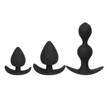Секс-игрушки для женщин Массажер простаты Анальные шарики для начинающих Силиконовая анальная пробка Товары для взрослых Эротика C