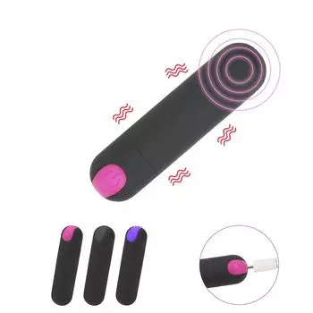 Секс-игрушки для женщин USB перезаряжаемое вибрационное яйцо мини-вибратор пуля мощный дизайн пальца 10 скоростей водонепроницаемый purple