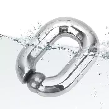 Секс-игрушки Кольца для пениса из нержавеющей стали для взрослых Металлический пенис Бондаж Кольцо для пениса Мужской тяжелый шарик Растяжитель мошонки Задержка эякуляции