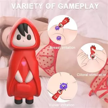 Секс-игрушки Красная Шапочка Вибрирующие Яйца Женский Шок Вибрация 16 Частотный Массаж Клитор Стимулирует Простат