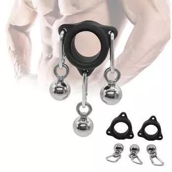 Секс-игрушки Силиконовое кольцо для пениса Подвесной шарик Гибкий удлинитель пениса Задержка эякуляции Тренировка кольца для пениса Рукав Взрослые товары Мужские секс-игрушки 32mm