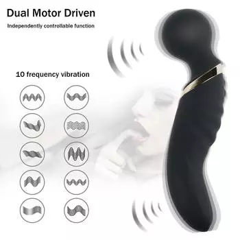 Секс-игрушки Женский вибратор с двойной головкой AV Мастурбатор для точки G Вибратор Женская игрушка