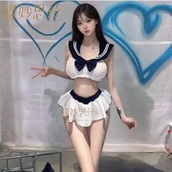 Сексуальное нижнее белье JK соблазнение сексуальное новое кампус свободное осенне-зимнее страстное халат 65 One size