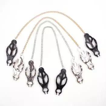 Секс-любящая игрушка-цепочка для взрослых, фетиш-сдержанность, бондаж, зажим для груди, зажимы для сосков