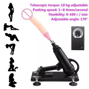 Секс-машина для женщин, мощный автоматический выдвижной фаллоимитатор, насосный пистолет, женская мастурбация, секс-игрушка US Plug