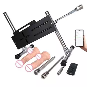 Секс-машина ROUGH BEAST APP с дистанционным управлением, секс-машина, мощная автоматическая машина для мастурбации, насос-пистолет для женщин и мужчин