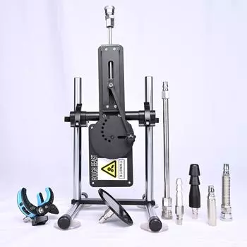 Секс-машина ROUGH BEAST с дистанционным управлением, тихая регулируемая машина для мастурбации на 360 градусов для женщин и мужчин