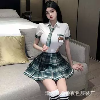 Секс нижнее белье чистое желание кампус милый JK униформа соблазнение женская страсть свободный чистый костюм average size