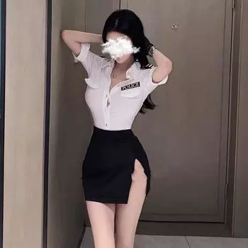 Секс нижнее белье женщина-полицейский косплей униформа искушение бесплатно чистая похоть униформа костюм женщина average size 80-60kg