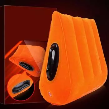 Секс-подушка BOLU, игрушка для взрослых, надувная треугольная подушка для позиционирования, пандусы для пар, женщин, мужчин и женщин no manual pump