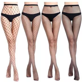 Секс сетчатые носки большие сетчатые колготки женские сетчатые носки сексуальные чулки нижнее белье секс SM легко рвется One size fits [80-60kg]