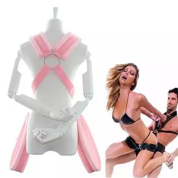 Секс-связывание для взрослых, наручники, регулируемые ремни, веревка, БДСМ, эротическая игрушка