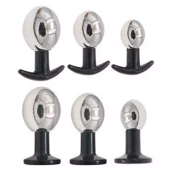 Секс-товары из нержавеющей стали, секс-игрушки для мастурбации в виде хризантемы для мужчин и женщин, секс-инструменты, лодка, кошка/круглое дно 6 дополнительных Round Bottom Small Size